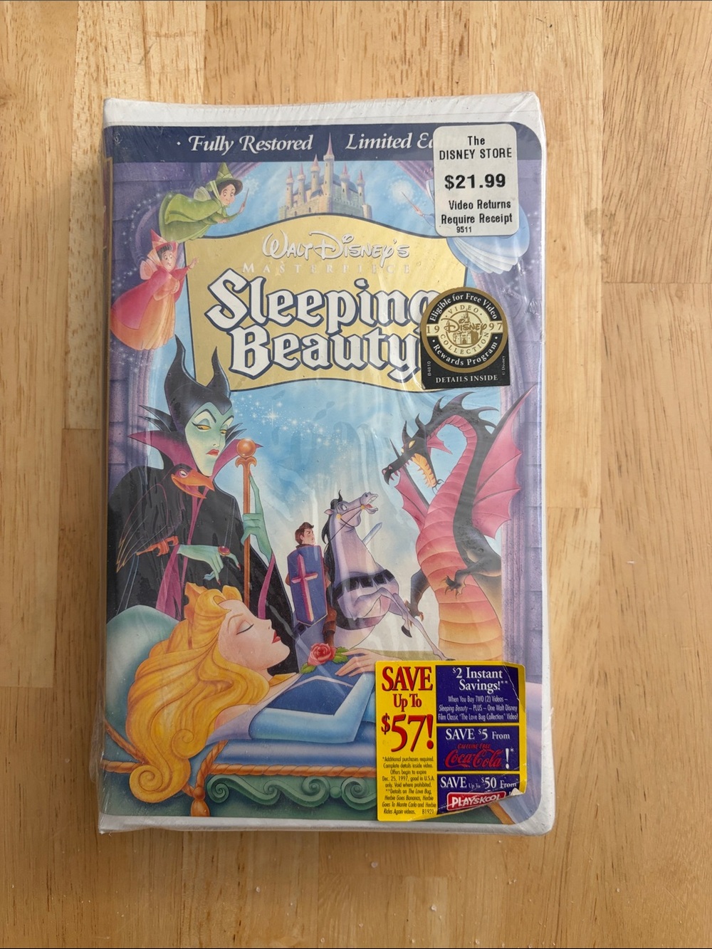 New in wrap Sleeping Beauty VHS